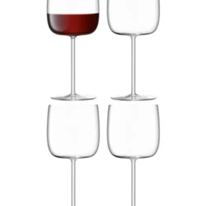 Borough Red Wine Glass Set of 4