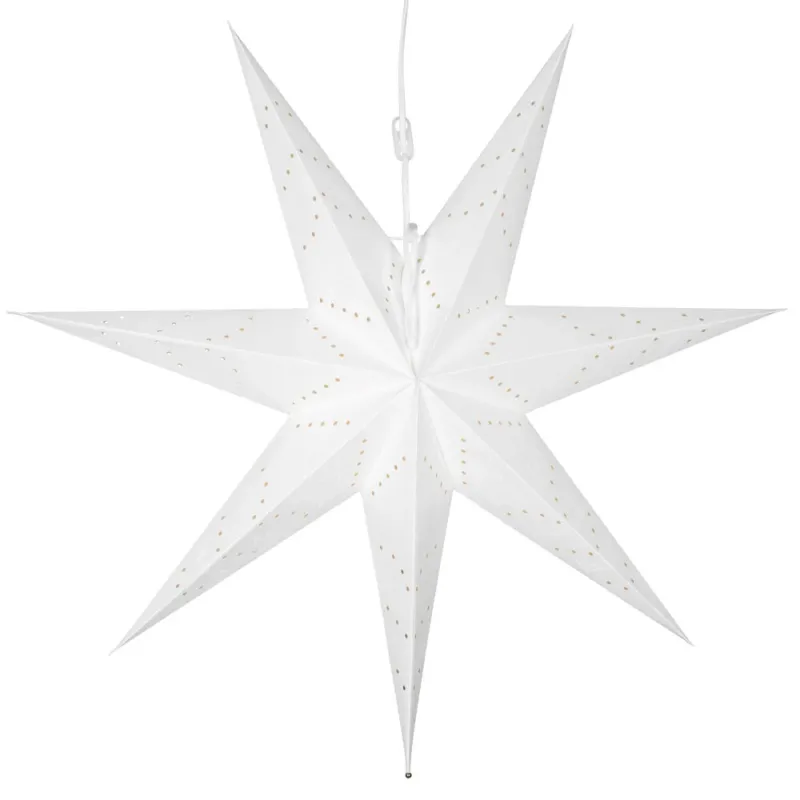STAR TRADING Weihnachts-Hängestern, SENSY, 1 x E14/25W