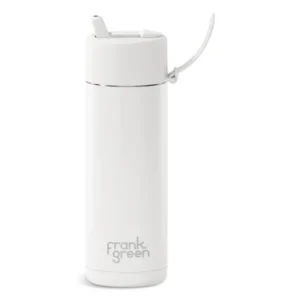 595ml regular ceramic reusable water bottle White