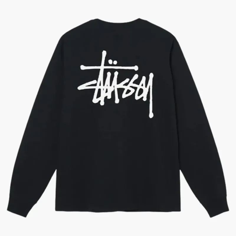 Stussy Basic L/s Tee (ss22) Black
