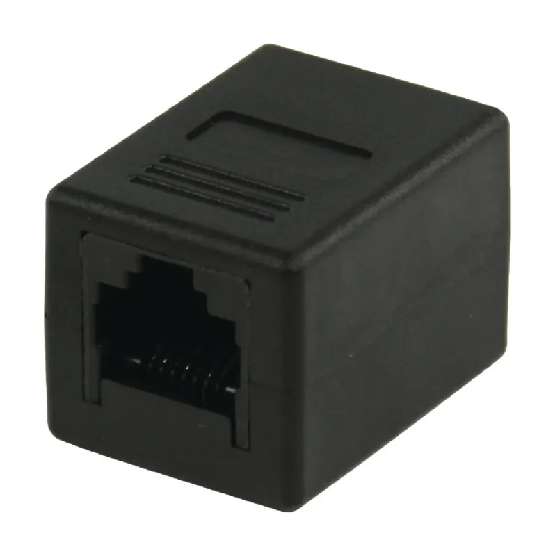 Valueline CAT5-Netzwerkadapter RJ45 (8P8C) female - RJ45 (8P8C) female Schwarz